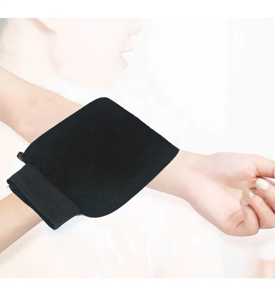 Биоразлагаемая вискозное волокно, отшелушивающая рукавица, спа-перчатка для чистки тела, вискозное волокно, чистая отшелушивающая, скрабирующая рукавица